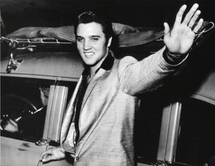Elvis Leaving the building